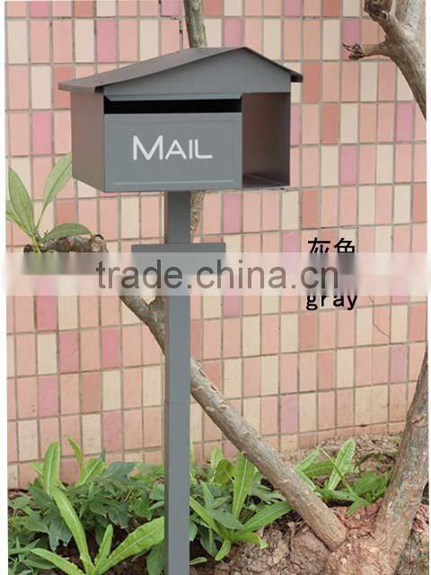 JHC-1056/Stainless steel mailbox/wall mounted stainless steel mailbox