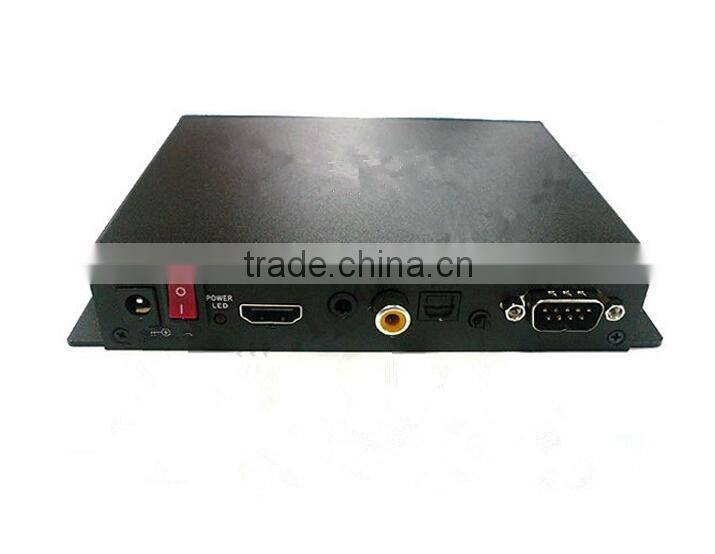 RDB PIR sensor advertising signage player with RS232 Control,6 LED push buttons DS005B-10