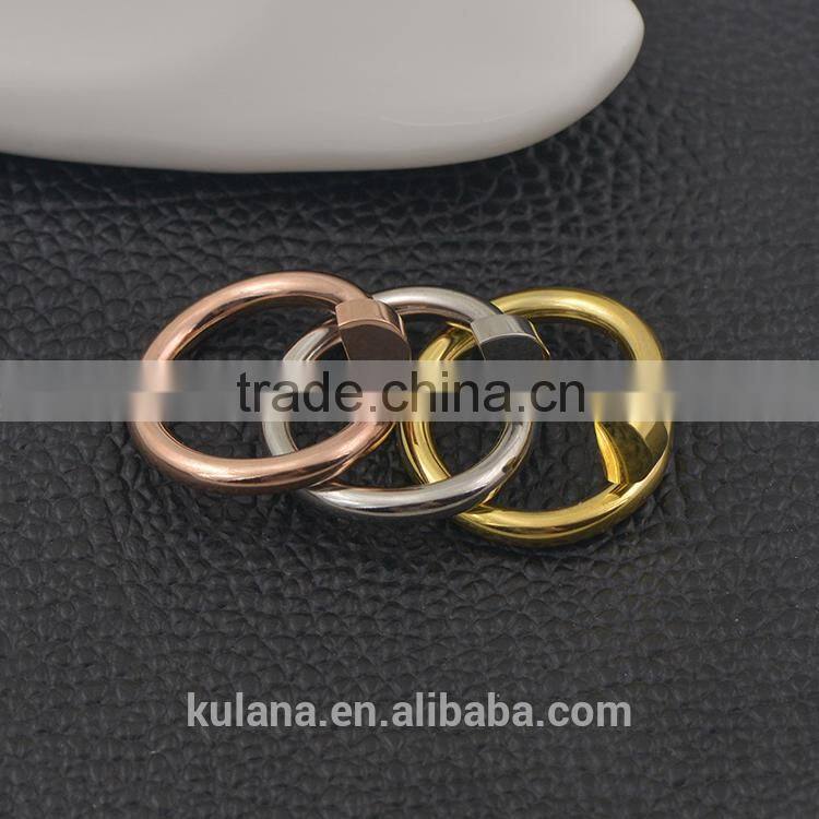 Unusual wedding rings twisted nail rings