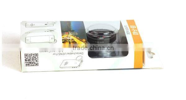 2015 Factory Production 0.4x Super Wide Angle Lens cell phone With case