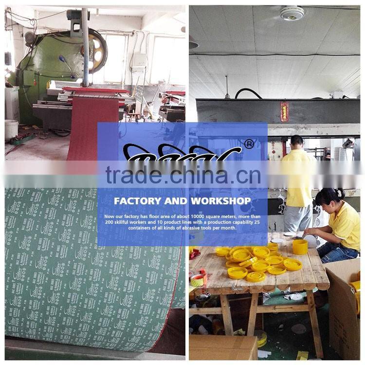 4 1/2" 115x22mm Silicon Carbide fibre sanding disc For Concrete