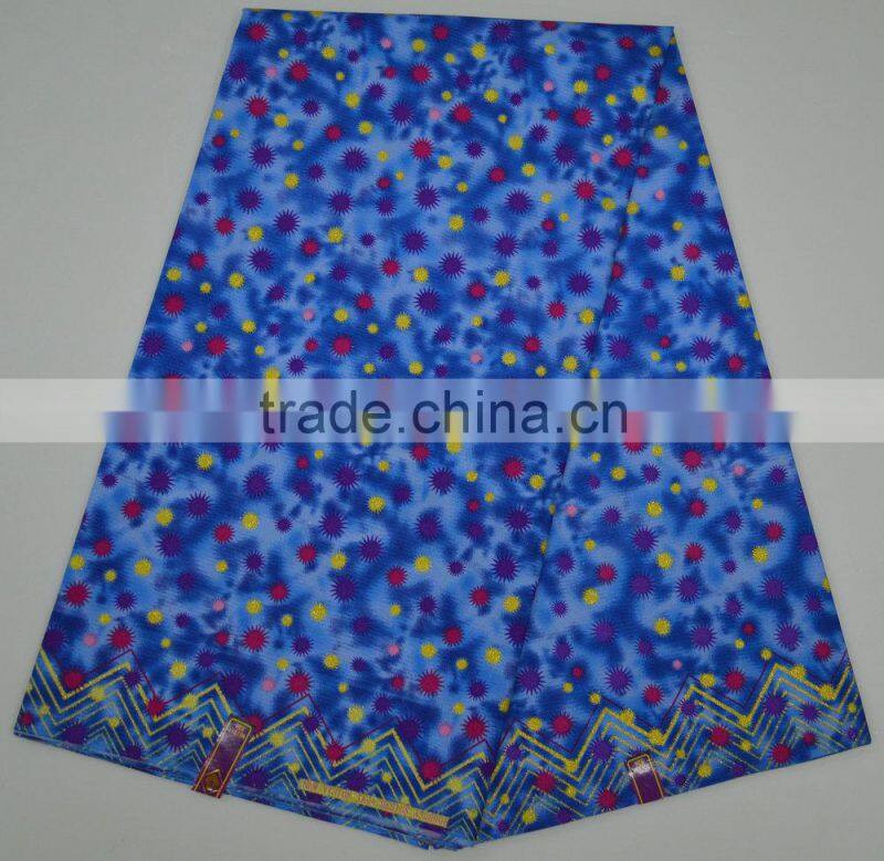 2015 High quality african super wax 100% cotton super wax prints new design super wax