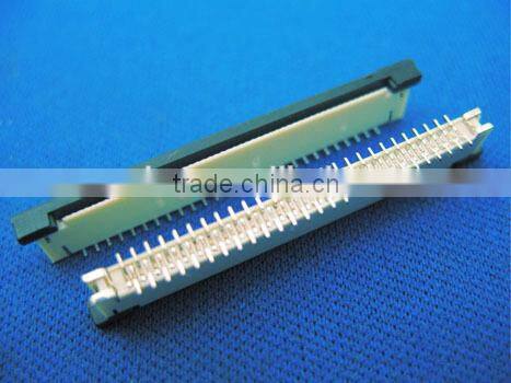 Height 0.9mm Pitch 0.5mm SMT Pin FFC/FPC Connector With Hinged-Lock Type