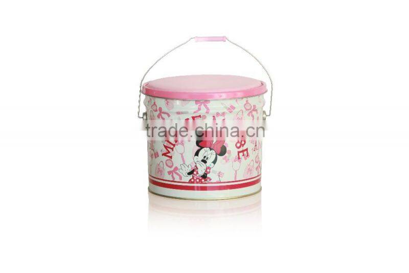 New Customized colorful metal kids storage stool