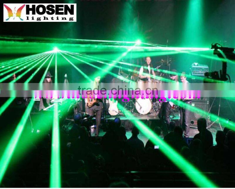 5W Green laser light