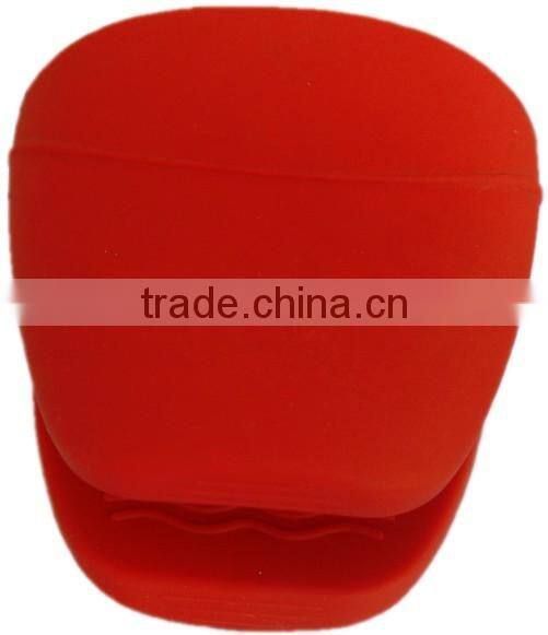 Food grade heat resistant silicone oven mitt
