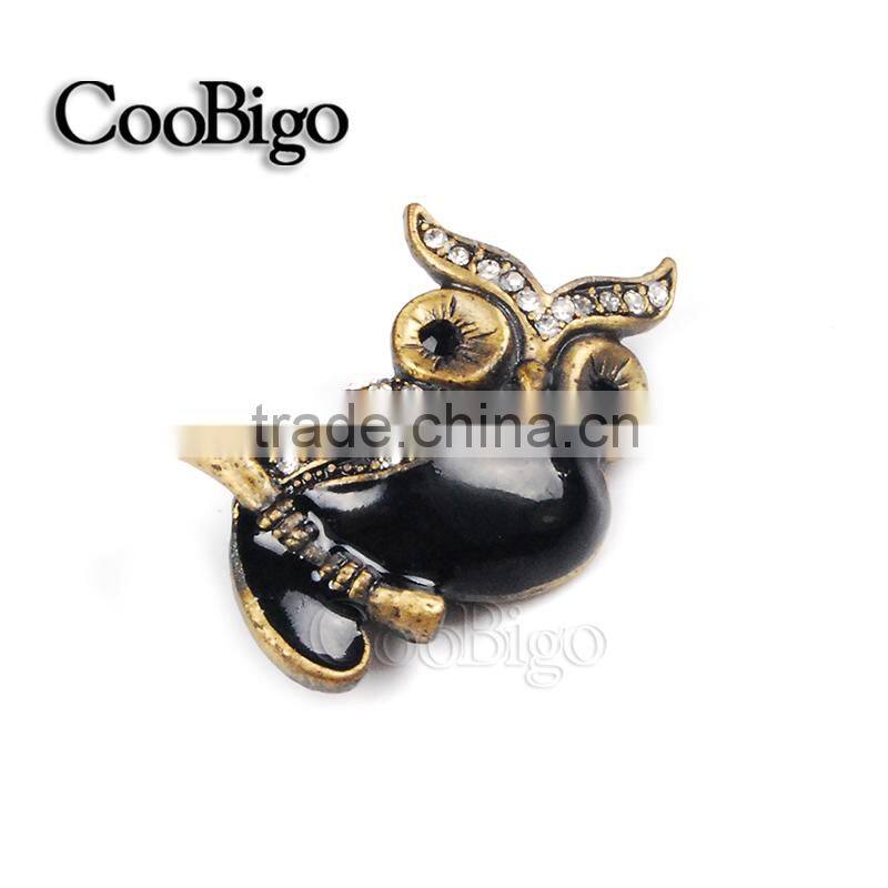Fashion Jewelry Charming OWL Shape Design Brooch Party Promotion Gift Apparel Accessories