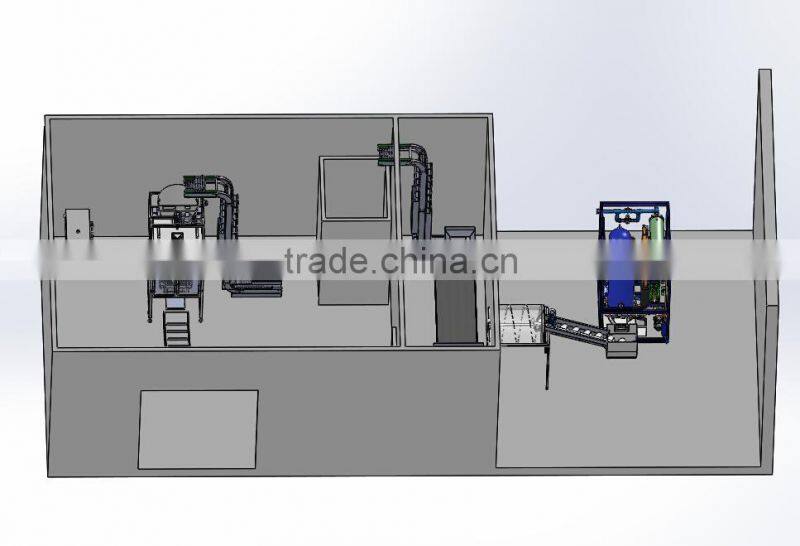 The new machine automatic packaging machine