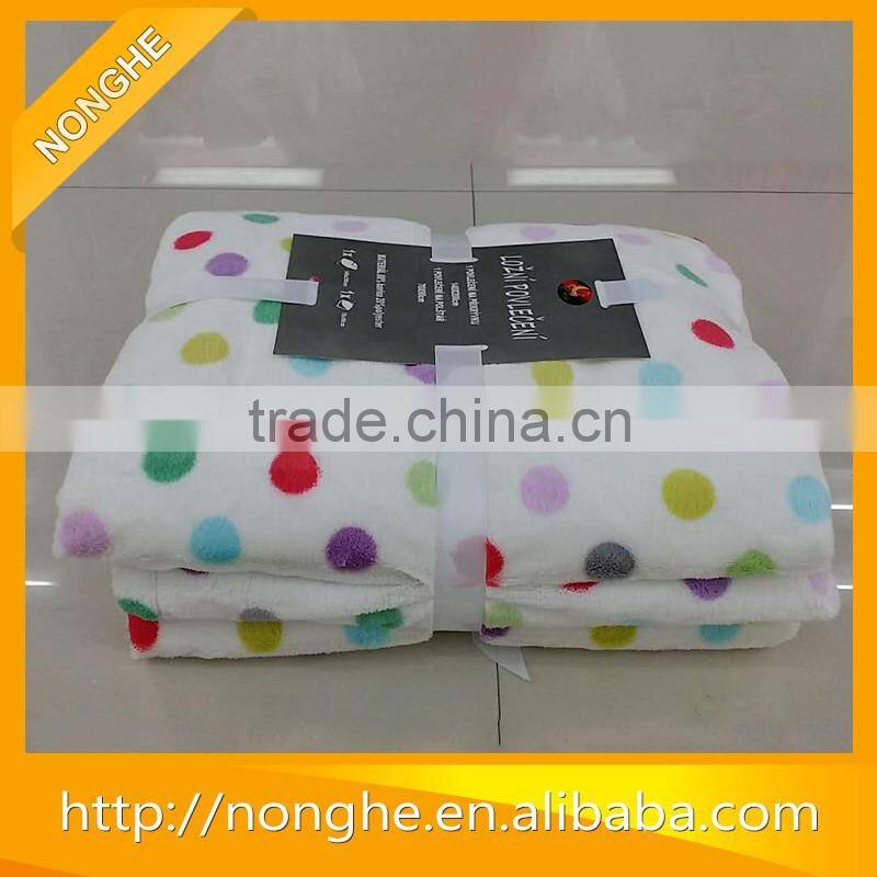 Hot selling!!! Lovely sheep wool blanket/custom blanket in China