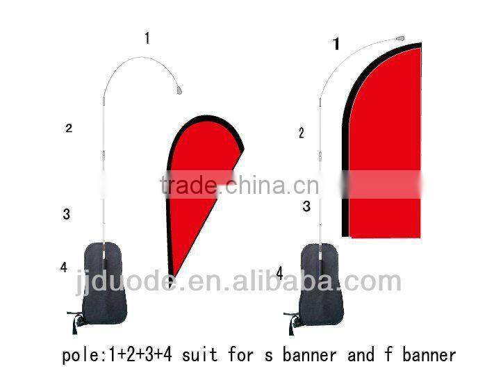 backpack teardrop flag