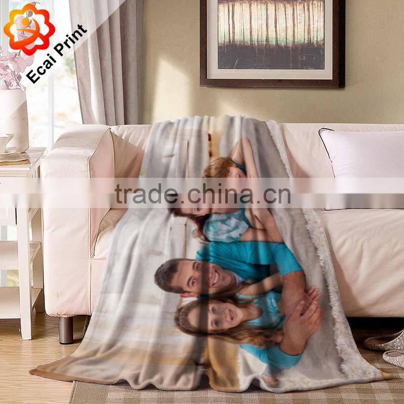 High quality special custom printed soft blanket