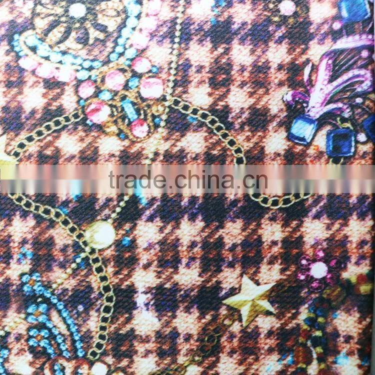 scuba fabric healthy polyester scuba fabric woman fashion dress digital printing scuba fabric