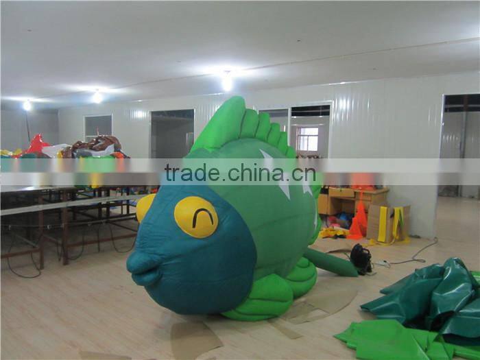 Best quality inflatable fish model for kids