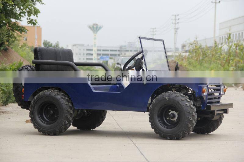 Special offer High Quality Blue go kart 125cc with EEC