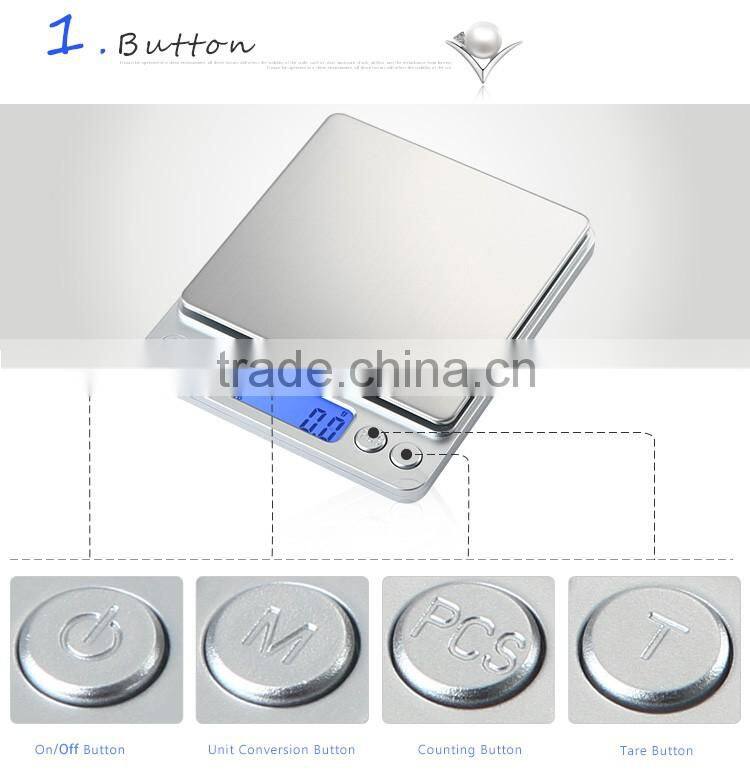 Small Jewelry Pocket Silver And Gold Scale