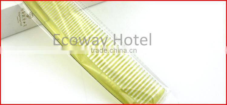 OEM Colourful Hair Cheap Hotel Disposable Plastic Comb
