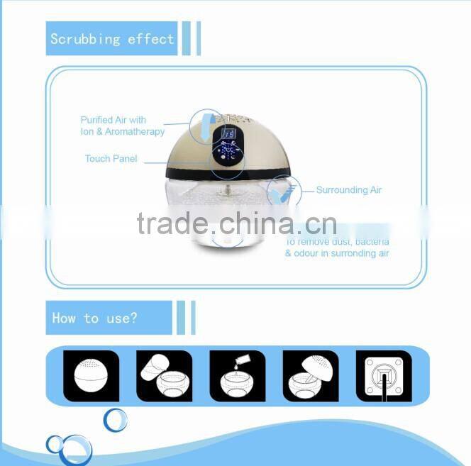 lighted water air purifier and freshener home appliance fresh air revitalizer