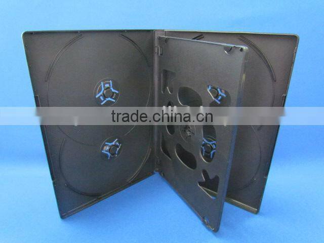 factory sale different packing! single tray and double tray 14MM DVD case
