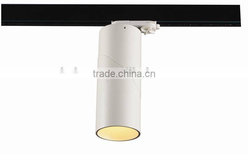 modern fashion black white gold color front frame for led cob track light