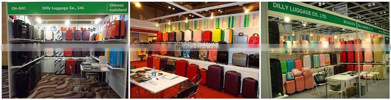 carry on fashion abs pc trolley luggage