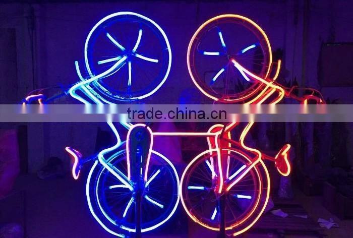 220v/ 12v Outdoor LED Flexible Neon Strip Light for Building Decoration