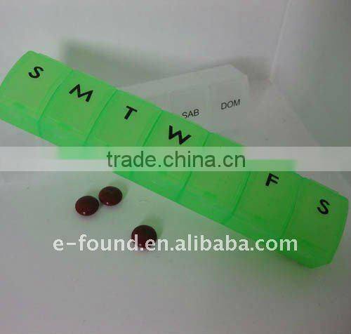 7Days Plastic pill box