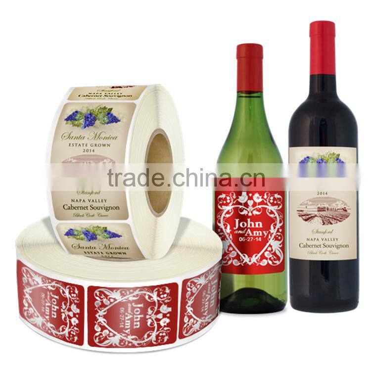 Full Color Printed Self Adhesive Paper Sticker Labels