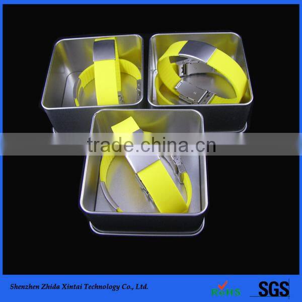 china fashionable cut make silicone id bracelets home