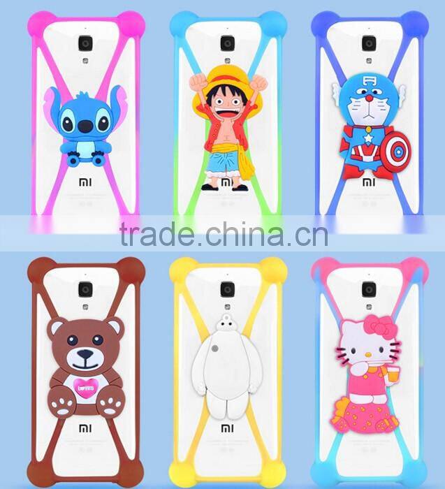New Style 2016 China Onlie Shop Silicone Case Cell Phone 3d mobile phone cover for any size HC030