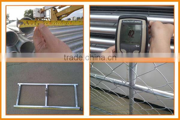 Canada Standard Blue Color Temporary Fence