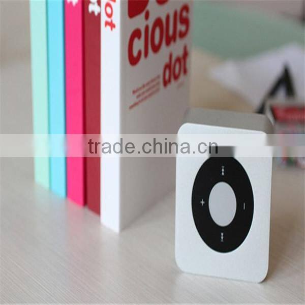 Portable white color TF card handsfree Bluetooth wireless speakers for mobile