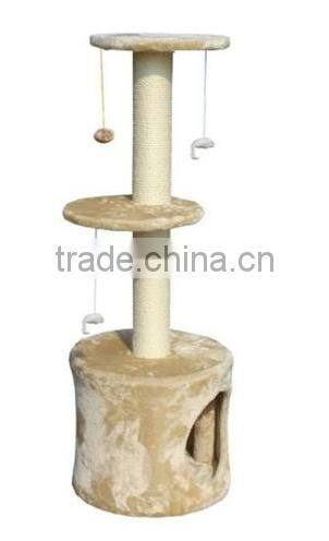 Cat tree cat playing house cat scratcher