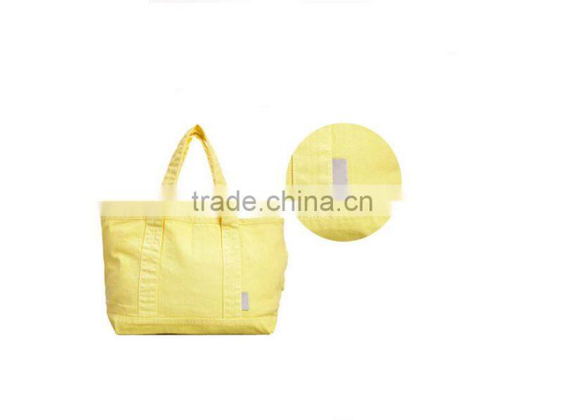 Newest high quality fashionable cheap printed cotton shopping bag GW847