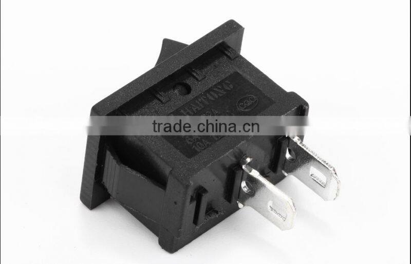 2pin rocker switch waterproof cover black cover with good quality RS-12