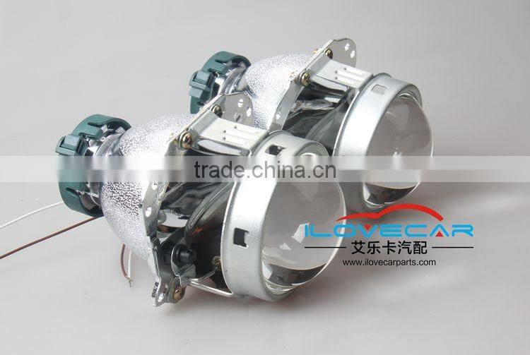 Heat resistant HID Xenon projector lens, new He lla G4 headlight projector lens