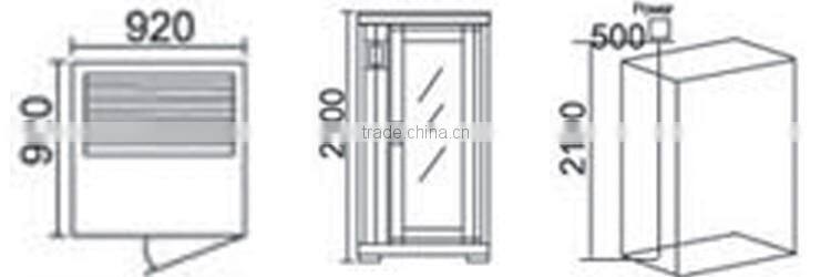 Japan ozone corner far infrared sauna manufacture