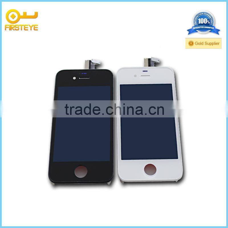 Hot selling and original spare parts mobile phone lcd display touch screen digitizer for iphone 4