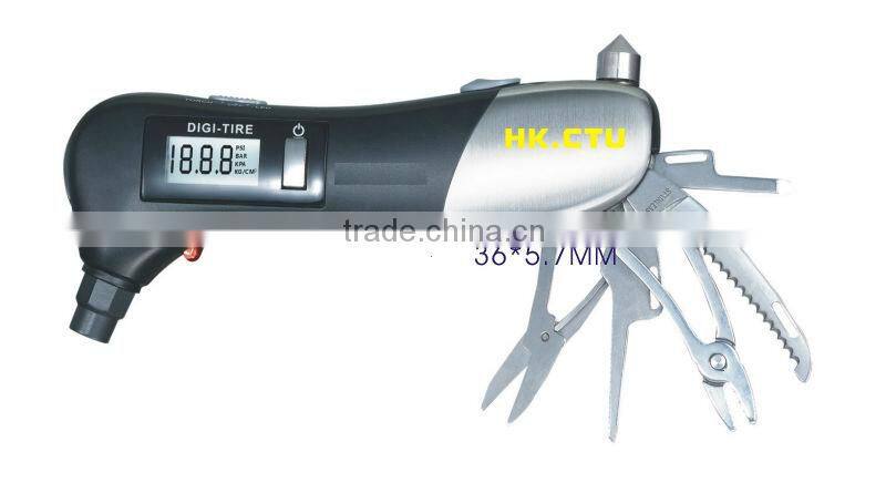 multifunction knife tool set with flashlight torch for home gifts