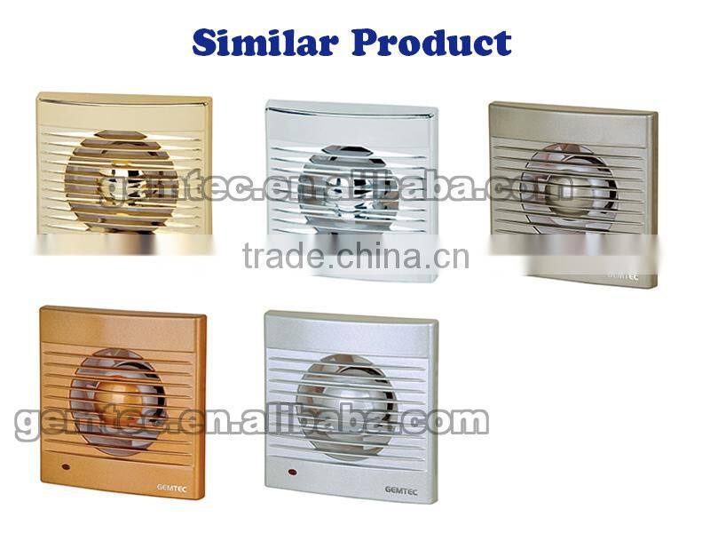 Low Noise Window Mounted ABS Bathroom Ventilation Fan with Pilot Light