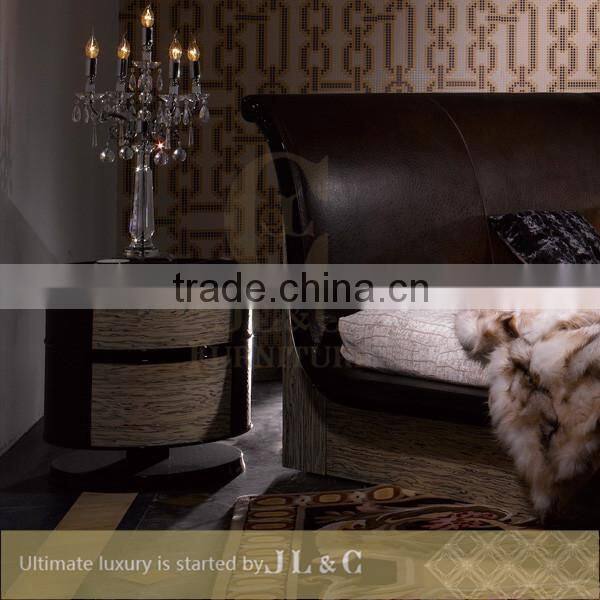 JB02-03 Round Nightstand in Bedroom from JL&C Furniture Lastest Designs 2015 (China Supplier)