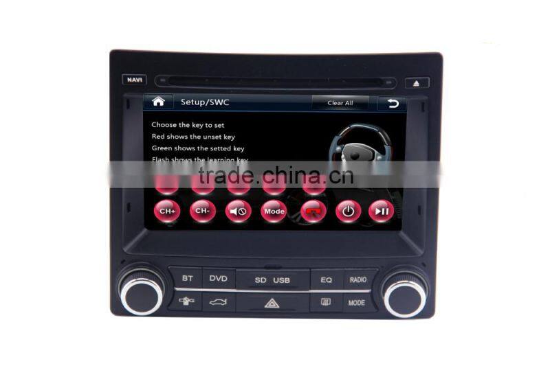 GPS+DVD+BT+TV+3G+Phone car Accessories for Peugeot 405 with Win CE 6.0 system 800MHz MCU DVR OBD2