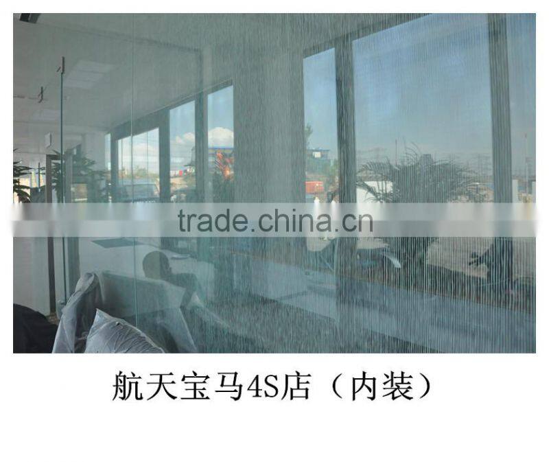 Ceramic silkscreen printing glass, glass partition, glass skylight roof and glass window and door