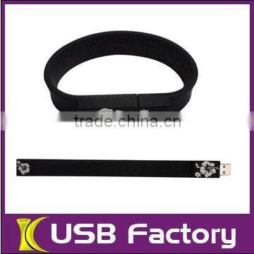 Christmas gifts stylish bracelet usb flash drive