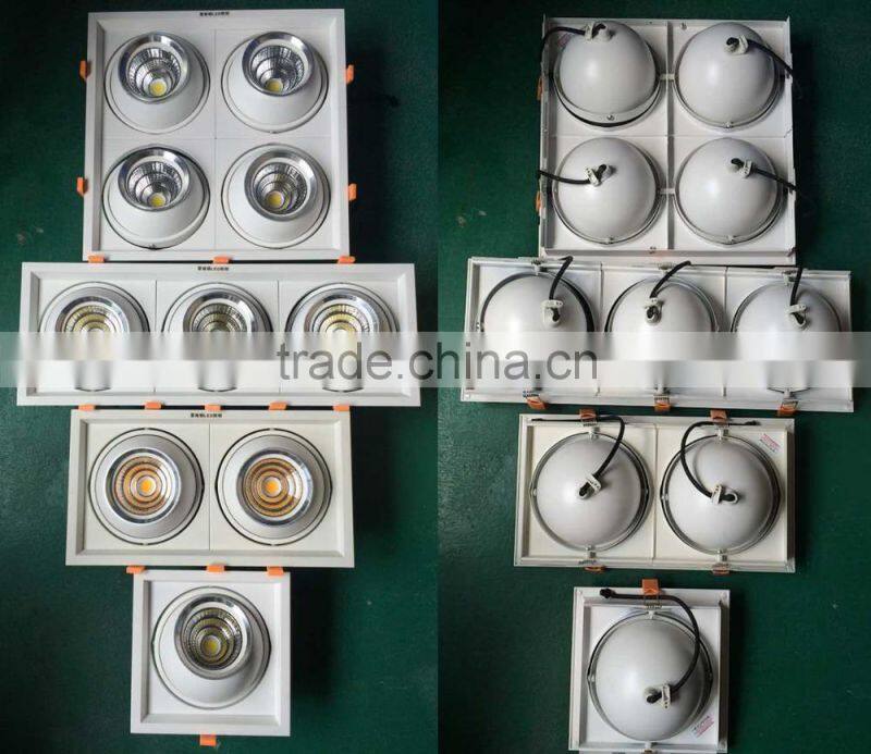 20W led ceiling light Square led down light fitting 165*165MM