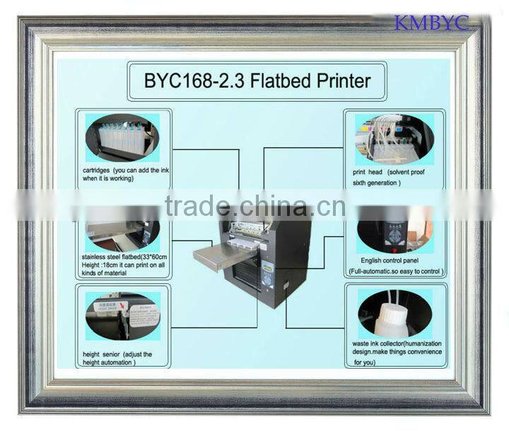 digital glass/plastic/ metal bottle printing machine
