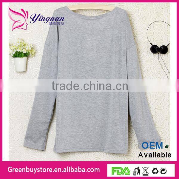 The lowest Price Charming T- shirt for Women Sweet Heart Tops Spring-Autumn Long Sleeve Plus Sizes Sweatshirt