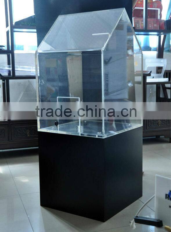 Clear Acrylic Desktop Book Holder Acrylic Comic Book Shelf