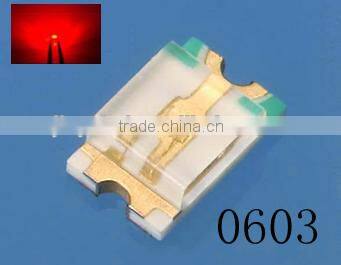 super bright red/blue/green/pink/white/yellow/purple/white 0603 smd led