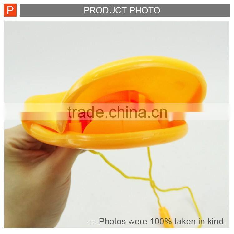 Promotional toy plastic duck voice whistle toy sound like duck