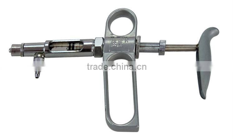 Poultry equipment stainless steel continuous veterinary metal syringe
